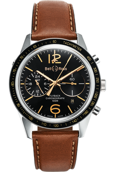 BR 126 Sport Heritage GMT &amp; Flyback Stainless Steel Automatic