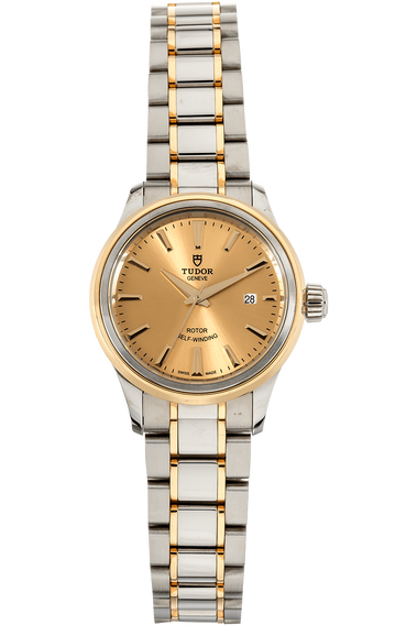Style Yellow Gold and Stainless Steel Automatic