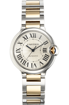 Ballon Bleu Yellow Gold and Stainless Steel Automatic