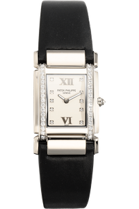 Twenty-4 Reference 4920 White Gold Quartz