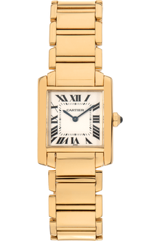 Tank Francaise Yellow Gold Quartz