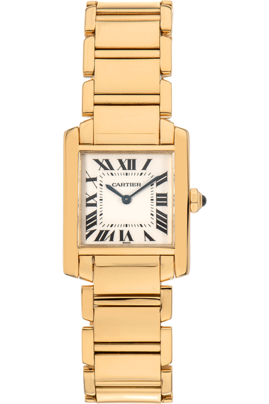 Tank Francaise Yellow Gold Quartz