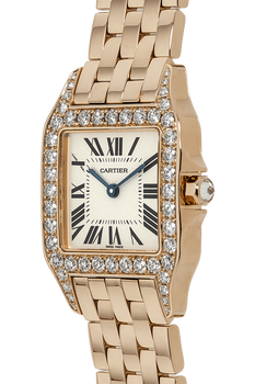 Santos Demoiselle Rose Gold Quartz
