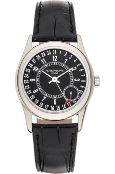 Pre Owned Patek Philippe Calatrava Reference 6000 White Gold Automatic