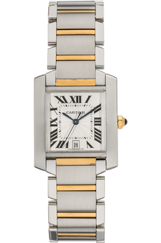 Tank Francaise Yellow Gold and Stainless Steel Automatic