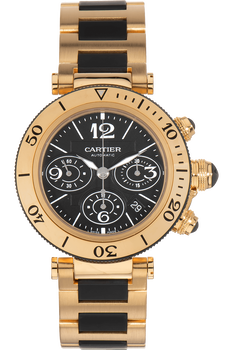 Pasha Seatimer Chronograph Yellow Gold Automatic