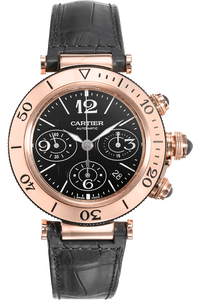 Pasha Seatimer Chronograph Rose Gold Automatic