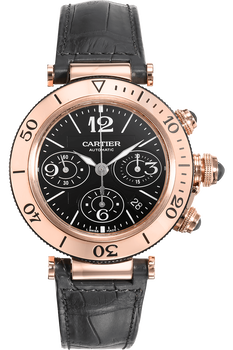 Pasha Seatimer Chronograph Rose Gold Automatic