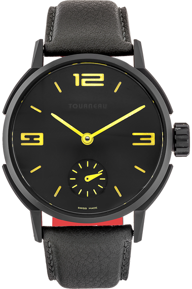 Pre Owned Tourneau TNY Series Rush Hour Limited Edition DLC Stainless Steel