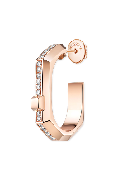 Moderniste Pav&eacute; Single Earring