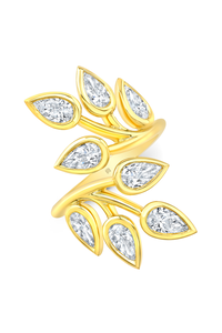 Branch Ring in Yellow Gold