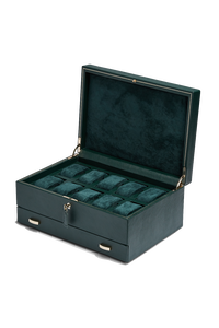 British Racing 10 PC with Drawer Watch Box