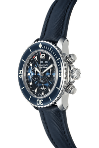 Fifty Fathoms Flyback Quantieme Complet Stainless Steel Automatic