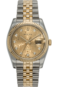 Datejust Yellow Gold and Stainless Steel Automatic