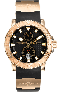 Maxi Marine Diver Rose Gold Automatic