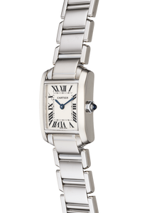 Tank Francaise White Gold Quartz