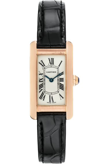 Cartier tank watch second hand hotsell