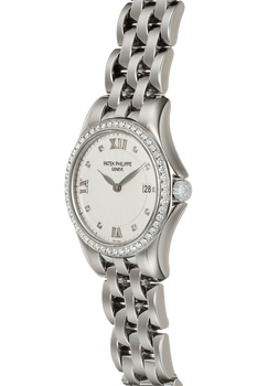 Calatrava Reference 4906 White Gold Quartz