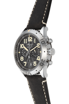 Transatlantique Type XXI Flyback Stainless Steel Automatic