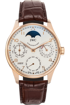Portuguese Perpetual Calendar Rose Gold Automatic