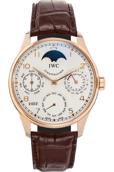 Portuguese Perpetual Calendar Rose Gold Automatic