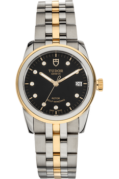Glamour Date Yellow Gold and Stainless Steel Automatic