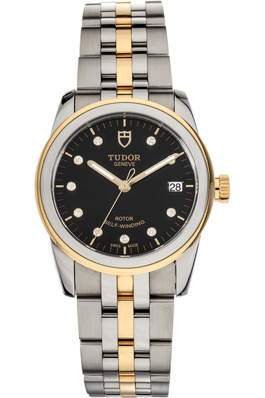 Glamour Date Yellow Gold and Stainless Steel Automatic