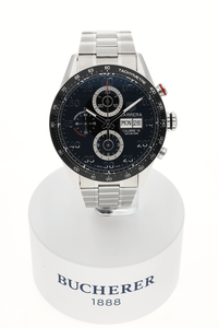 Carrera Calibre 16 Day-Date Chronograph Stainless Steel Automatic