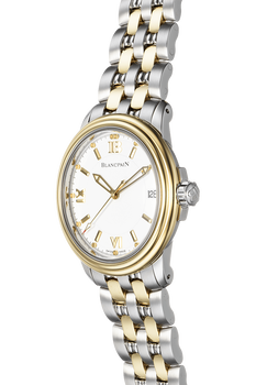Leman Ultra Slim Yellow Gold and Stainless Steel Automatic