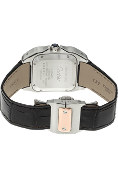 Santos 100 Rose Gold and Stainless Steel Automatic
