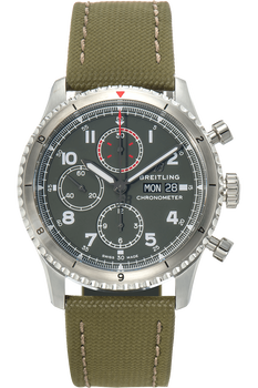 Aviator 8 Curtiss Warhawk Chronograph Stainless Steel Automatic