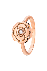 BOUTON DE CAMÉLIA RING