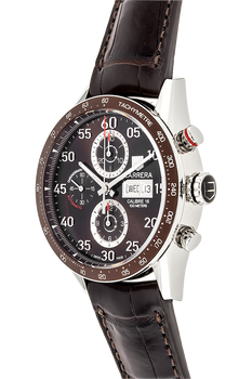 Carrera Calibre 16 Day-Date Chronograph Stainless Steel Automatic
