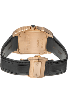 Santos 100 Rose Gold Automatic