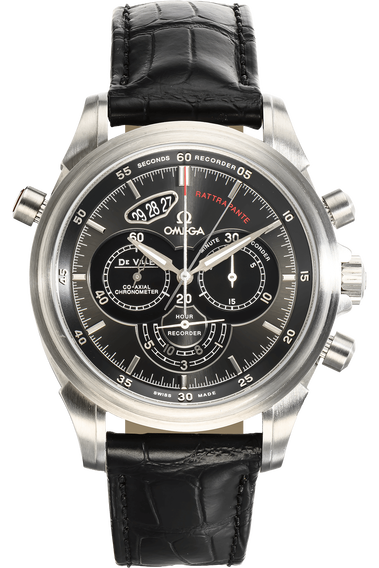 De Ville Chronoscope Co-Axial Rattrapante Stainless Steel Automatic