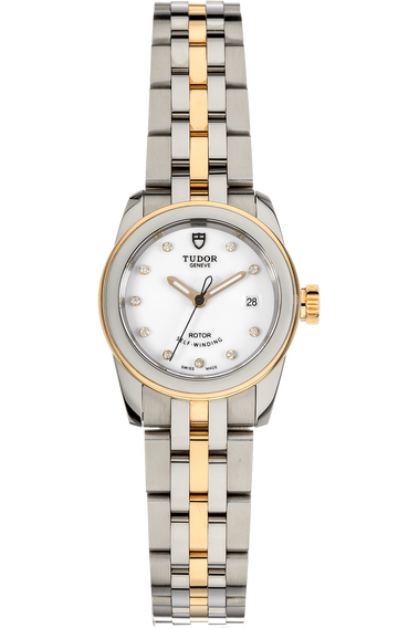 Glamour Date Yellow Gold and Stainless Steel Automatic