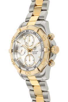 Aquaracer Chronograph Yellow Gold and Stainless Steel Automatic