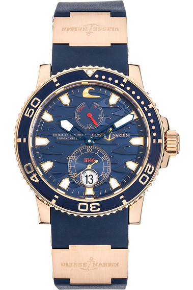 Pre Owned Ulysse Nardin Marine Diver Blue Surf Limited Edition