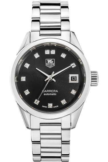 Carrera Calibre 9 Stainless Steel Automatic