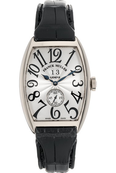 Cintree Curvex Big Date White Gold Automatic