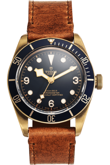 Heritage Black Bay Bucherer Blue Edition Bronze Automatic