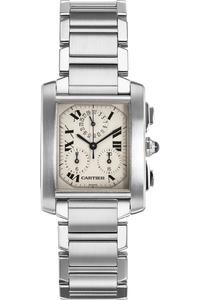 Tank Francaise Chronograph Stainless Steel Quartz