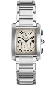 Tank Francaise Chronograph Stainless Steel Quartz