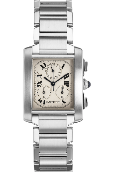 Tank Francaise Chronograph Stainless Steel Quartz