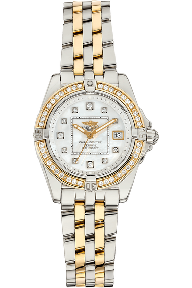 Cockpit Yellow Gold and Stainless Steel Quartz