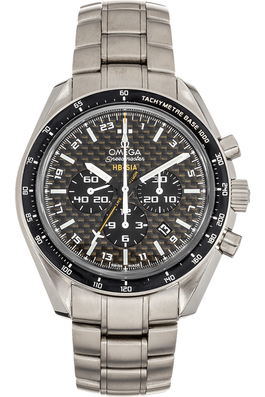 Pre Owned Omega Speedmaster HB SIA Co Axial GMT Numbered Edition 32190445201001