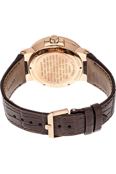 Marine Chronometer Rose Gold Automatic