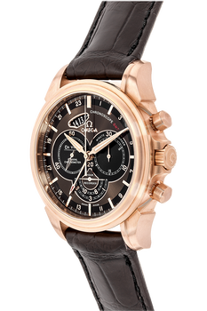 De Ville Chronoscope Co-Axial GMT Chronograph Rose Gold Automatic