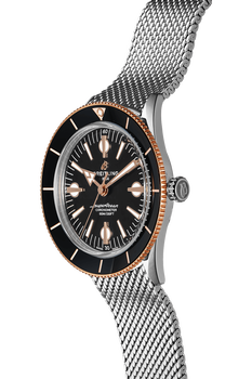 Superocean Heritage &#39;57 Rose Gold and Stainless Steel Automatic