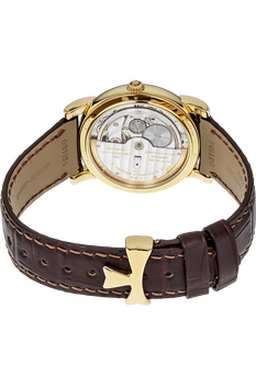 Mercator &quot;The Americas&quot; Yellow Gold Automatic